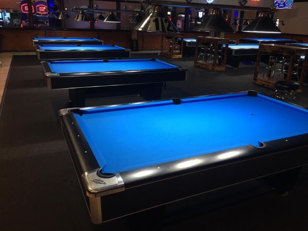 Professional pool table installation